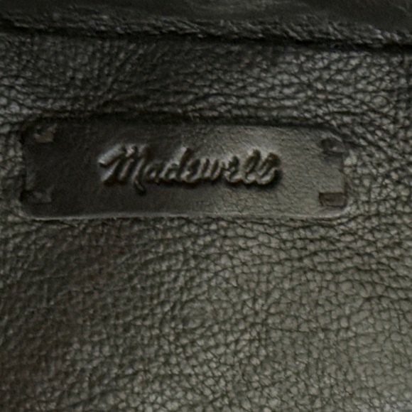 NEW Madewell Black Bucket Bag - Picture 7 of 12